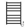 Полотенцесушитель электрический Azario Palermo AZ83858B 50x80 см чёрный