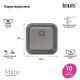 Кухонная мойка IDDIS Мейт (Mate) MAT44GMi77 45 см графит матовый