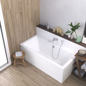 Акриловая ванна Berges Tari 180x80см белый 050029