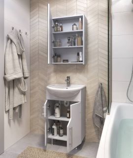 Зеркало-шкаф Vigo Grand zsh.GRA.50 50 см белый