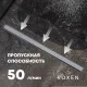 Душевой лоток Roxenbath Supra 91020-90 90 см хром