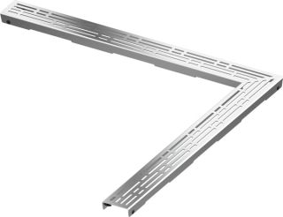 TECE Декоративная решетка TECEdrainline "basic" угловая  611010 из нержавеющей стали 100 x 100 см TECE Декоративная решетка TECEdrainline "basic" угловая  611010 из нержавеющей стали 100 x 100 см