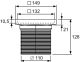 TECE Основа для плитки TECEdrainpoint S 150 мм 3660011