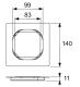 TECE Основа для плитки TECEdrainpoint S 100 мм 3660016