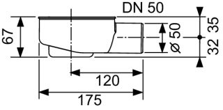 TECE Сифон  DN 50 650000 TECE Сифон  DN 50 650000