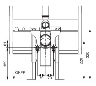 TECE Монтажный комплект Octa 9880056 TECE Монтажный комплект Octa 9880056