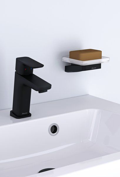 Смеситель для раковины Ravak 10° Free чёрный X070150 Смеситель для раковины Ravak 10° Free чёрный X070150