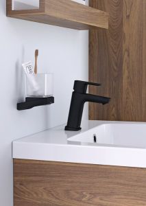 Смеситель для раковины Ravak 10° Free чёрный X070150