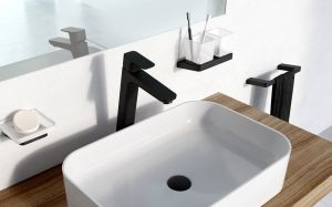 Стаканы  Ravak 10° чёрный X07P558
