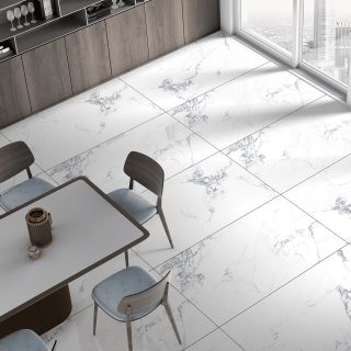 Керамический гранит Azario КАЛАКАТТА АУРА ГРЕЙ F4110821121G 60х120 глянцевая