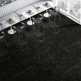 Керамический гранит Azario БЛЭК ГРАНИТ F231123013HG 80х160 высокоглянцевая