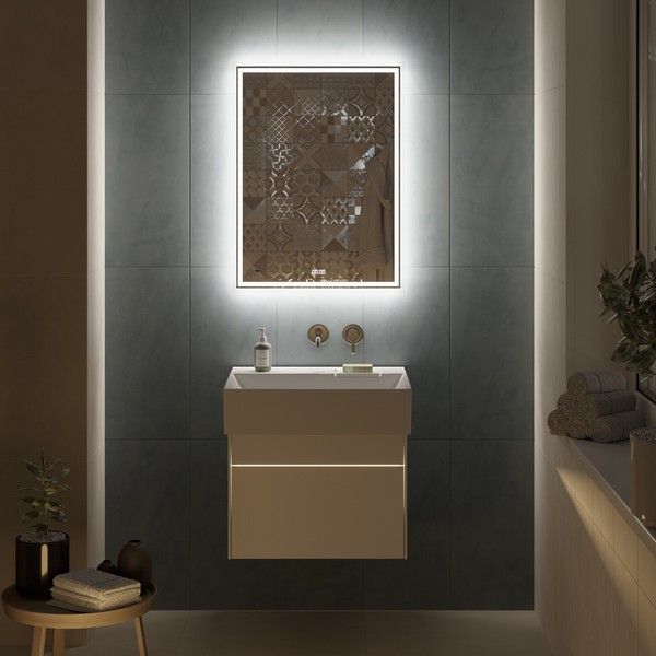 Зеркало с подсветкой Kerama Marazzi Tecno M TE.mi.60 60 см с функцией антизапотевание белый
