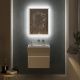 Зеркало с подсветкой Kerama Marazzi Tecno M TE.mi.60 60 см с функцией антизапотевание белый