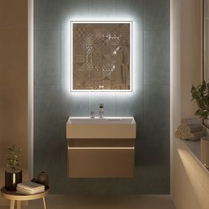 Зеркало с подсветкой Kerama Marazzi Tecno M TE.mi.70 70 см с функцией антизапотевание белый