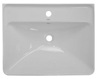 Тумба с раковиной Azario Мила CS00085830 60 см белый матовый