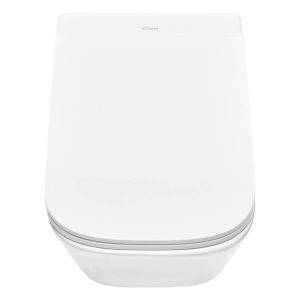 Унитаз подвесной TECEspring S 9700996 безободковый с сиденьем смыв торнадо белый