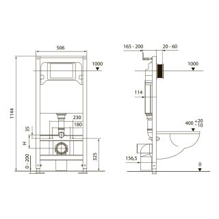 Комплект TECE TECEspring S401101 инсталляция для унитаза с кнопкой смыва хром глянцевый контур клавиш хром матовый Комплект TECE TECEspring S401101 инсталляция для унитаза с кнопкой смыва хром глянцевый контур клавиш хром матовый
