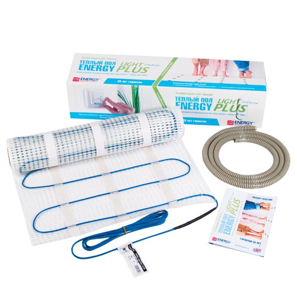 Теплый пол Energy Light Plus 1,5 м.кв - 225 Вт