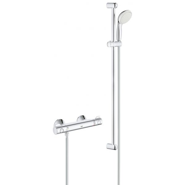 Смеситель для ванны Grohe Grohtherm 800 34566001 хром
