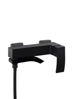 Смеситель для ванны и душа Filarete Waterfall FL2110BL чёрный матовый
