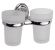 Стакан для ванной комнаты Haiba HB1508 двойной хром