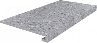 Ступень Kerama Marazzi SG632620R\GCF клееная Терраццо серый 33x60x0,9