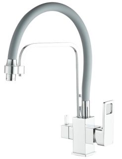 Смеситель для кухни Haiba HB76615 хром Смеситель для кухни Haiba HB76615 хром