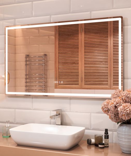 Зеркало с подсветкой Vigo Geometry Luxe 1200