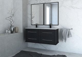 Тумба под раковину Cezares 120x55 Nero grafite Tiffany 54955