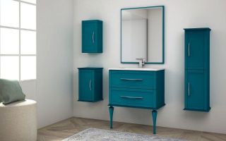 Шкаф подвесной Cezares 30x55 Blu Petrolio Tiffany 54959