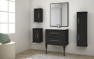 Шкаф-колонна Cezares 34x114 Nero grafite Tiffany 54964