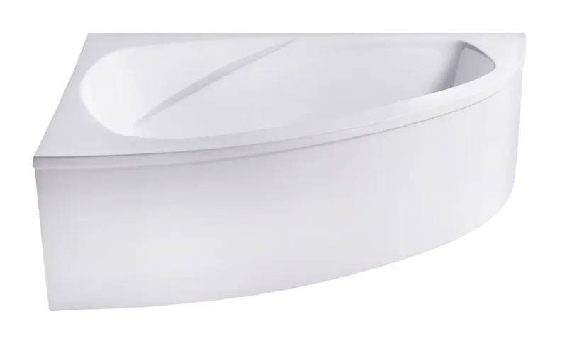 Ванна из искусственного камня Astra-Form Тиора 01010023 левая 155x105 см белый глянец