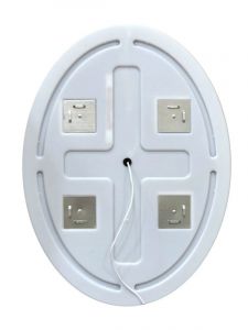 Зеркало BelBagno с LED-подсветкой и кнопочным управлением SPC-VST-600-800-LED-BTN