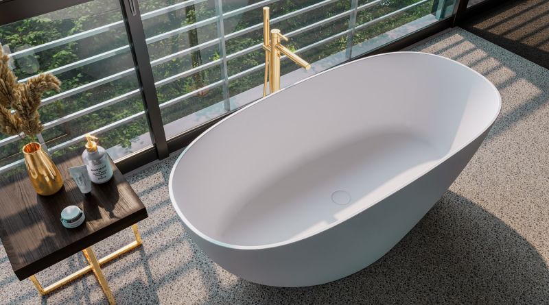 Ванна из искусственного камня Whitecross Onyx A 0204.160075.200 160x75см белый матовый