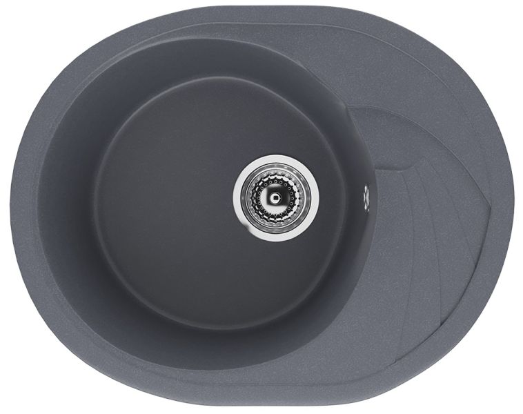 Кухонная мойка Ulgran Classic U-403-343 антрацит Кухонная мойка Ulgran Classic U-403-343 антрацит