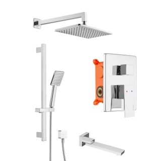 Душевой комплект Swedbe Platta 5545 хром Душевой комплект Swedbe Platta 5545 хром