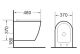 Унитаз Timo KULO TK-403 пристенный, подвесной, безободковый с сидением микролифт