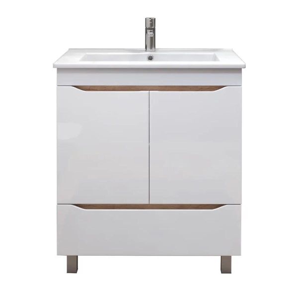 Тумба под раковину напольная Vigo Grani tn.GRI.OSK.75.2D.1Y 75 см дуб золотой