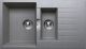 Мойка кухонная Tolero Loft TL-860 серый 473882