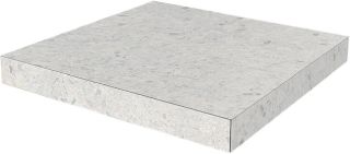 Ступень Kerama Marazzi SG632420R\GCA угловая клееная Терраццо серый светлый 33x33x0,9