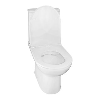 Унитаз-компакт Azario Kano 93590 безободковый белый