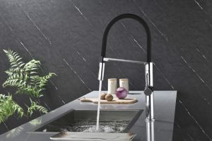 Смеситель для кухни Paulmark Barrel Ba214029-CR хром