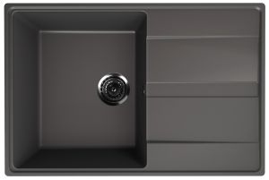 Кухонная мойка Ulgran Quartz Prima 750-09 асфальт
