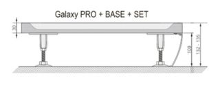 Панель для поддона Ravak Perseus Pro Set XA834001010 80 см белый
