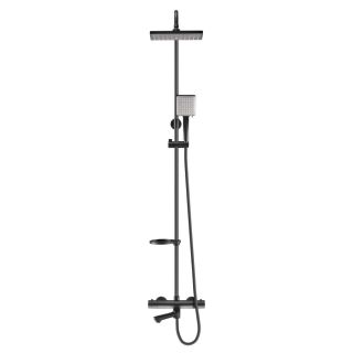 Душевая стойка Swedbe Hermes 5117B  с термостатическим смесителем для ванны чёрный Душевая стойка Swedbe Hermes 5117B  с термостатическим смесителем для ванны чёрный