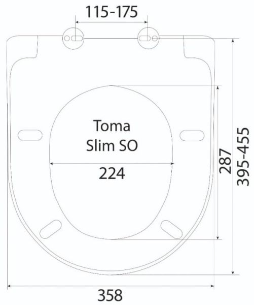 Комплект Berges 4в1 047215: инсталляция NOVUM525 кнопка L5 SoftTouch чёрная унитаз EGO Rimless сиденье Toma Slim SO