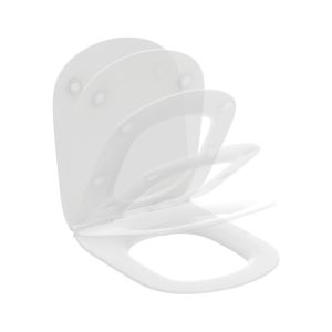 Тонкое сидение и крышка для унитазов Ideal Standard T3527V1 TESI Silk White