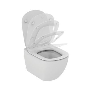 Тонкое сидение и крышка для унитазов Ideal Standard T3527V1 TESI Silk White Тонкое сидение и крышка для унитазов Ideal Standard T3527V1 TESI Silk White