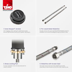 Смеситель для раковины Timo Briana 7111/00F хром