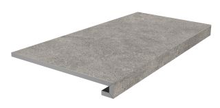 Ступень Kerama Marazzi KM8080G0041RGCF клееная фронтальная Портленд серый матовый обрезной 33x80x0,9